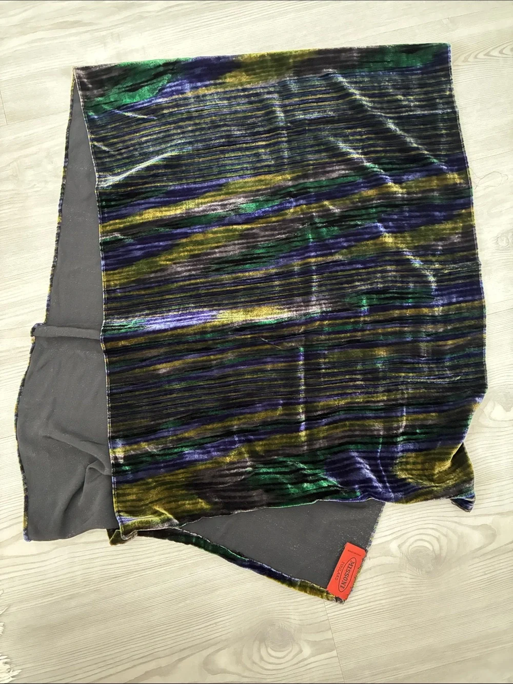 Authentic Missoni Foulard Velvet Burnout Scarf - Picture 3 of 6